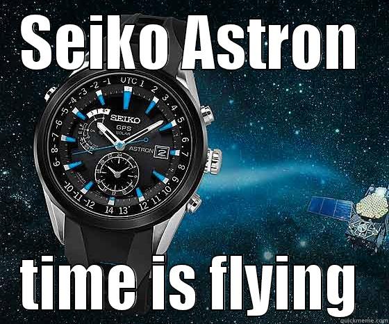 SEIKO ASTRON TIME IS FLYING Misc