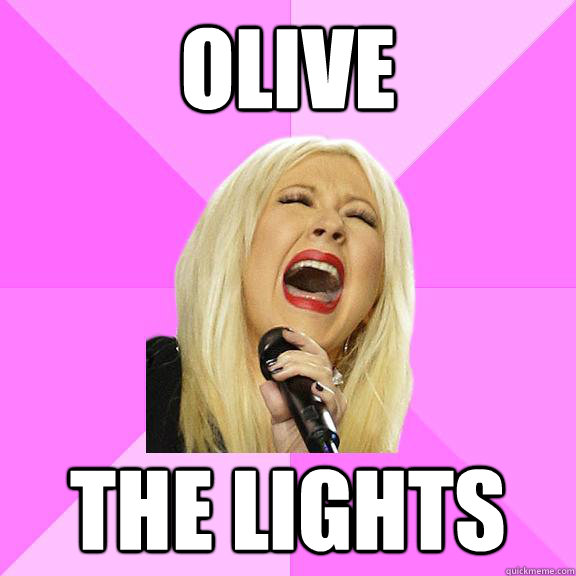 OLIVE  THE LIGHTS  Wrong Lyrics Christina