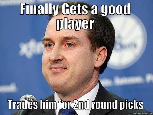 Hinkie Pinkie - FINALLY GETS A GOOD PLAYER TRADES HIM FOR 2ND ROUND PICKS Misc