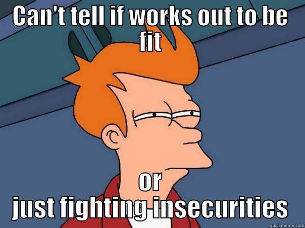 Body builders! - CAN'T TELL IF WORKS OUT TO BE FIT OR JUST FIGHTING INSECURITIES Futurama Fry