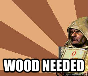  Wood needed  stronghold crusader