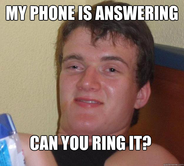 ring my phone