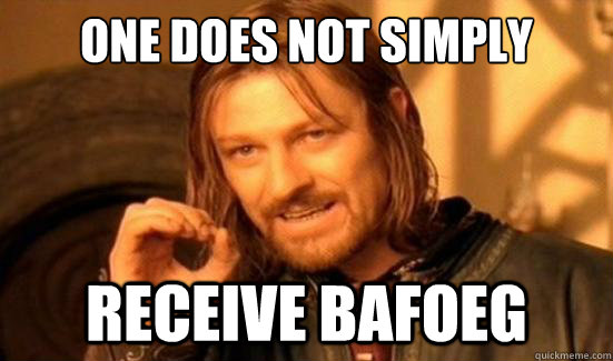 One Does Not Simply receive bafoeg  Boromir