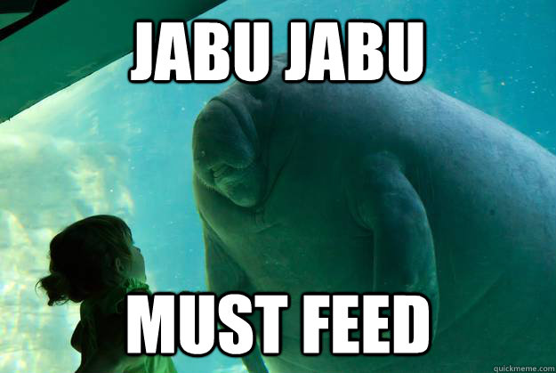 JABU JABU MUST FEED  Overlord Manatee