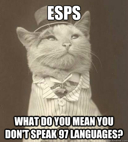 ESPS What do you mean you don't speak 97 languages?  Aristocat