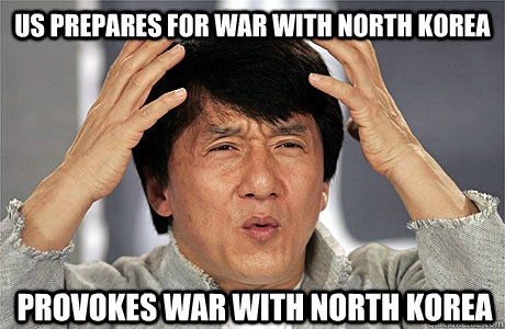 US PREPARES FOR WAR WITH NORTH KOREA PROVOKES WAR WITH NORTH KOREA  EPIC JACKIE CHAN