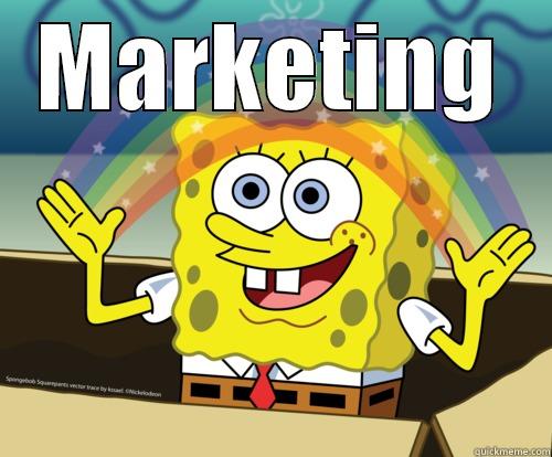 MARKETING  Spongebob rainbow