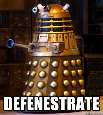 DEFENESTRATE - DEFENESTRATE  Generous Dalek