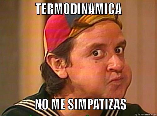             TERMODINAMICA                        NO ME SIMPATIZAS          Misc