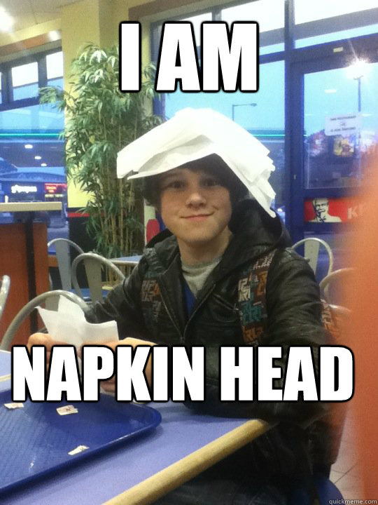 I AM NAPKIN HEAD - I AM NAPKIN HEAD  MATTIE