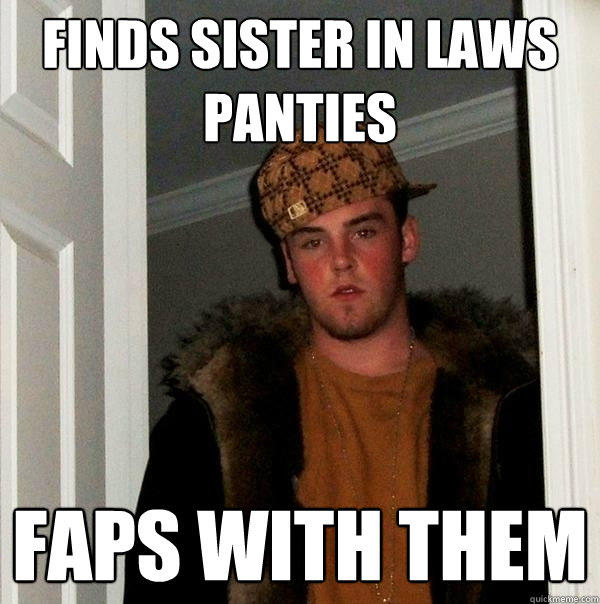 finds sister in laws panties faps with them  