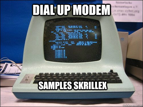 Dial up modem Samples skrillex - Dial up modem Samples skrillex  this n that