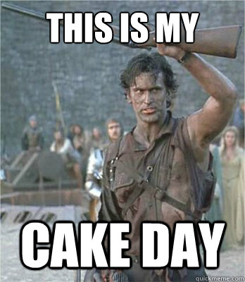 This is my cake day  