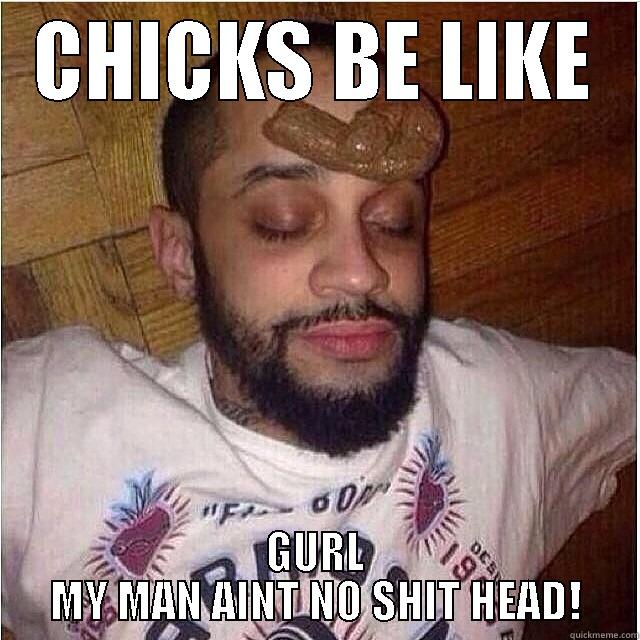 CHICKS BE LIKE GURL MY MAN AINT NO SHIT HEAD! Misc