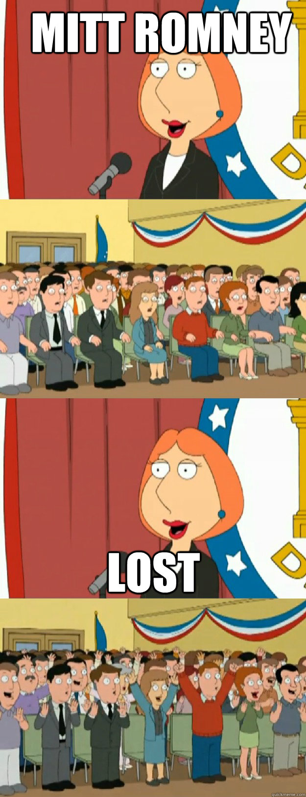 Mitt Romney Lost  Lois Griffin