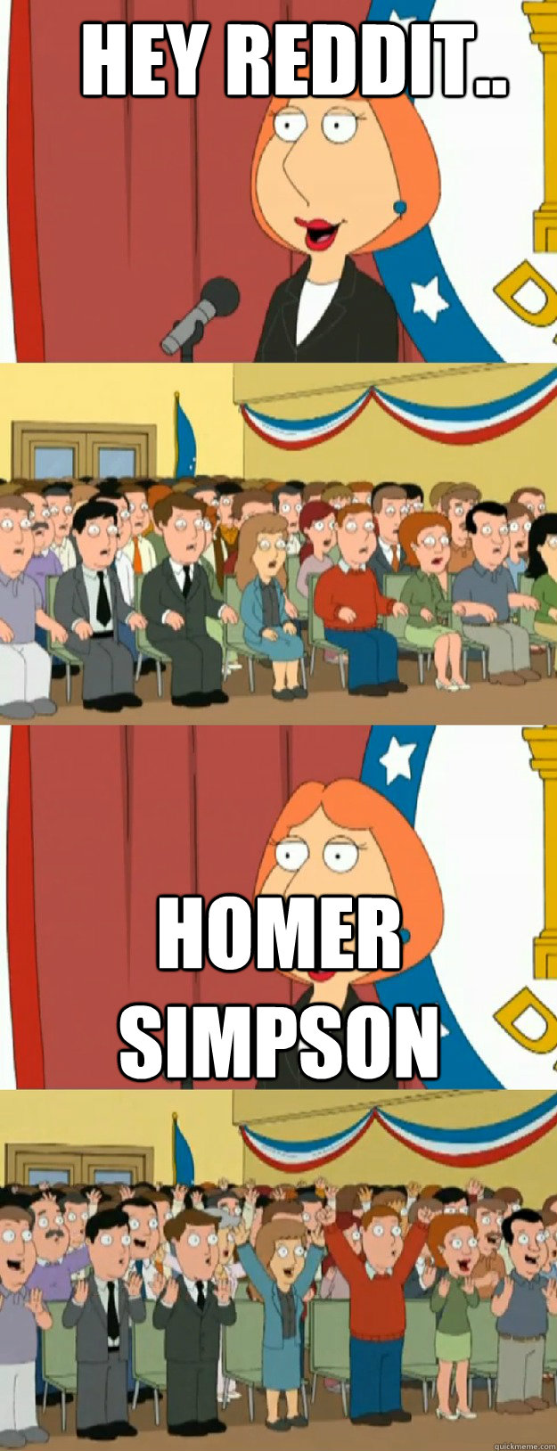 Hey reddit.. homer simpson  Lois Griffin