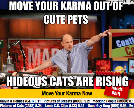 move your karma out of cute pets  hideous cats are rising - move your karma out of cute pets  hideous cats are rising  Mad Karma with Jim Cramer