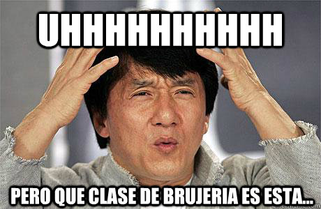 Uhhhhhhhhhh Pero que clase de brujeria es esta...  EPIC JACKIE CHAN