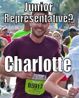 what? jr - JUNIOR REPRESENTATIVE? CHARLOTTE Ridiculously photogenic guy