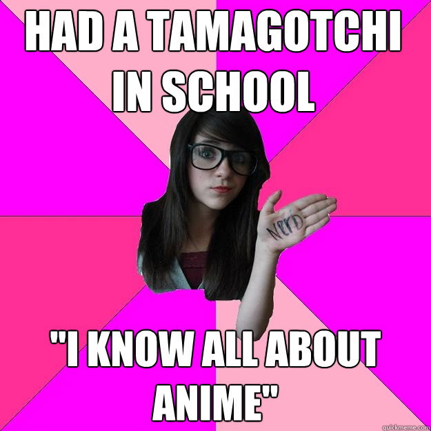 had a tamagotchi in school 