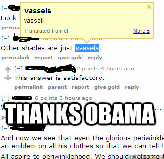  Thanks obama -  Thanks obama  Misc