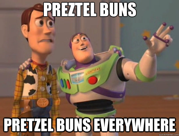 Preztel Buns Pretzel Buns Everywhere  Toy Story