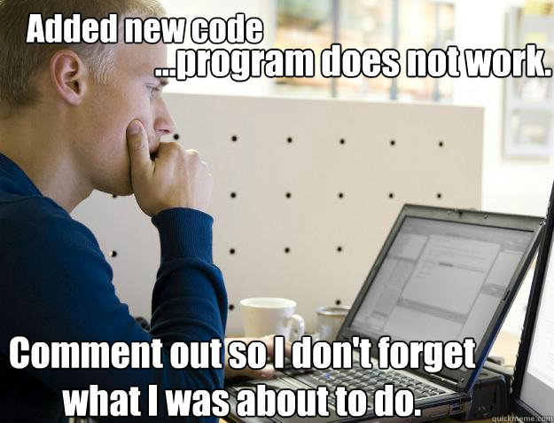 Added new code ...program does not work.  Comment out so I don't forget what I was about to do.  Programmer