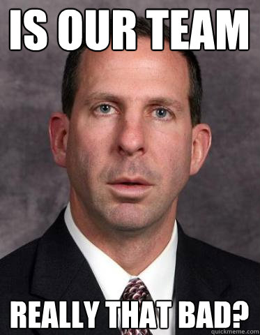 Is our team really that bad?  Confused bo pelini