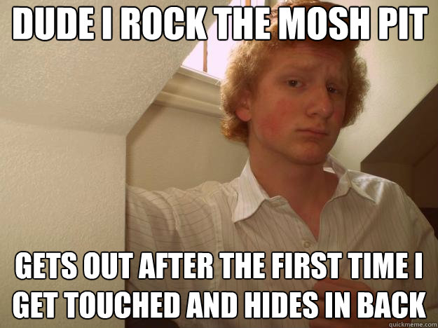 hipster mosh pit meaning