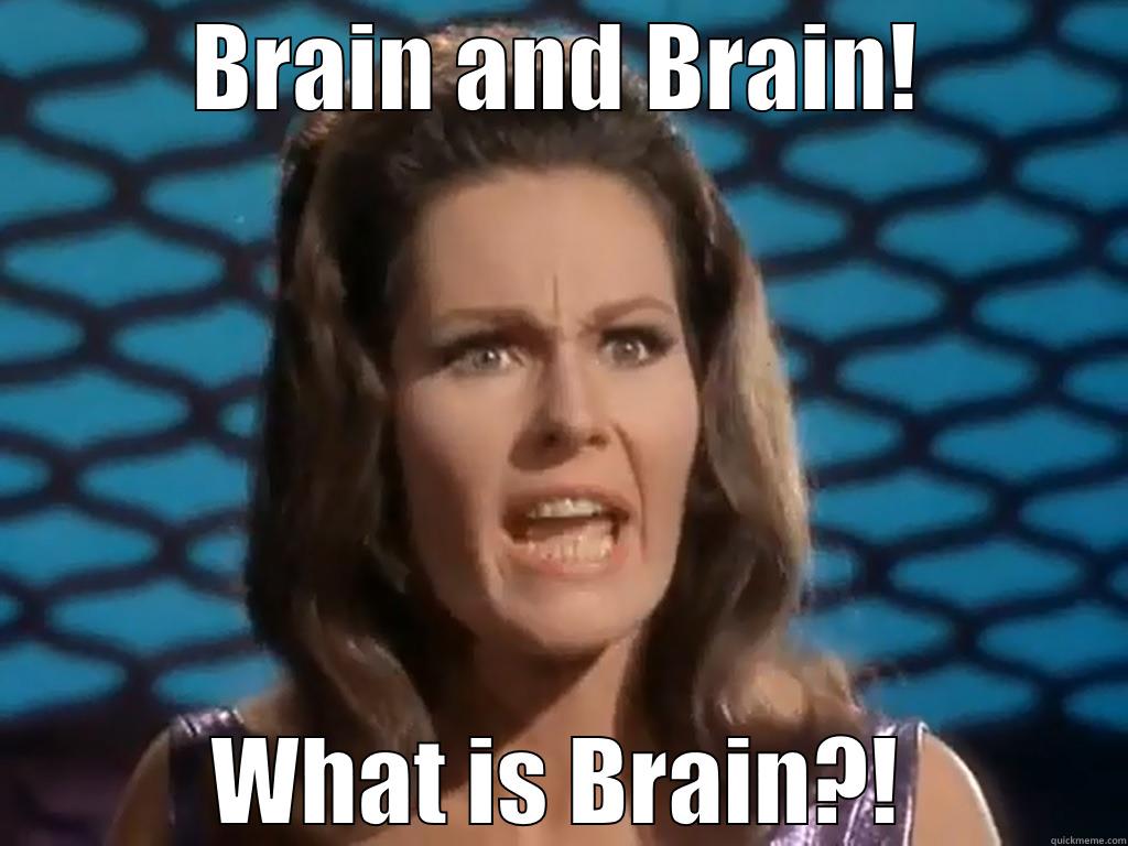 SPOCK! /William Shatner - BRAIN AND BRAIN! WHAT IS BRAIN?! Misc