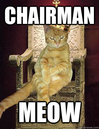 cHairman meow  