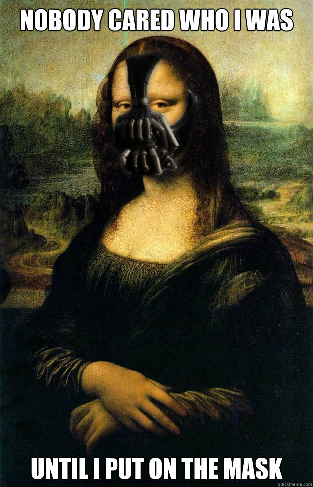 Nobody Cared Who I Was Until I Put On The Mask - Nobody Cared Who I Was Until I Put On The Mask  Misc