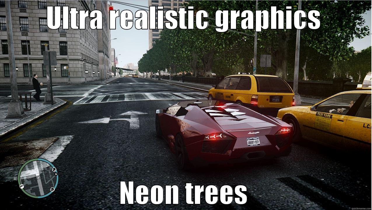 ULTRA REALISTIC GRAPHICS NEON TREES Misc