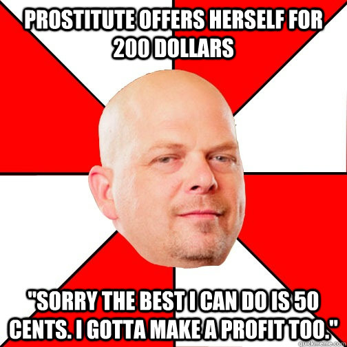 prostitute offers herself for 200 dollars  