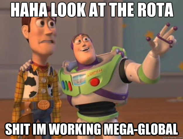 haha look at the rota shit im working mega-global - haha look at the rota shit im working mega-global  Toy Story