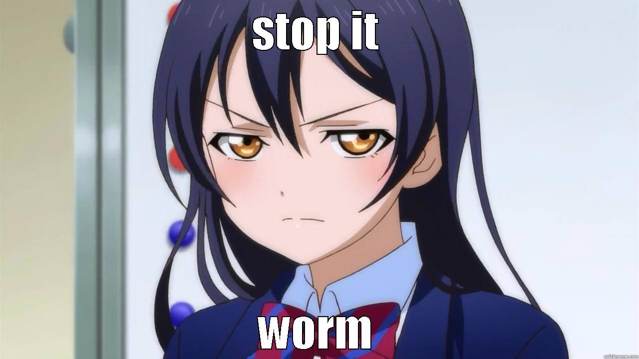 STOP IT WORM Misc