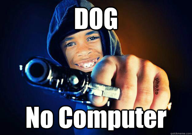 DOG  No Computer - DOG  No Computer  Dog offender