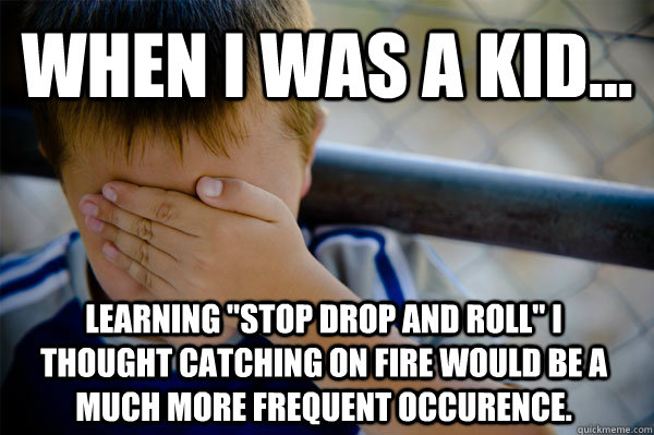 WHEN I WAS A KID... Learning 