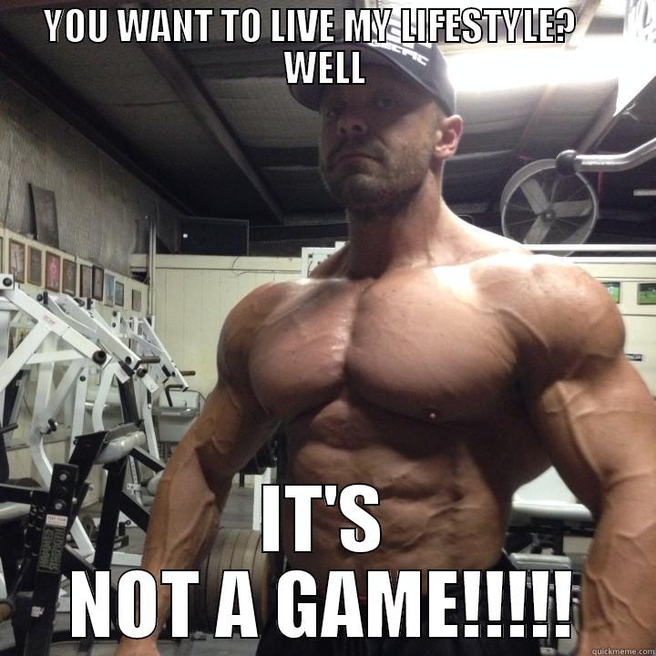 BRAH YOU AINT ON MY LEVEL - YOU WANT TO LIVE MY LIFESTYLE?     WELL IT'S NOT A GAME!!!!! Misc