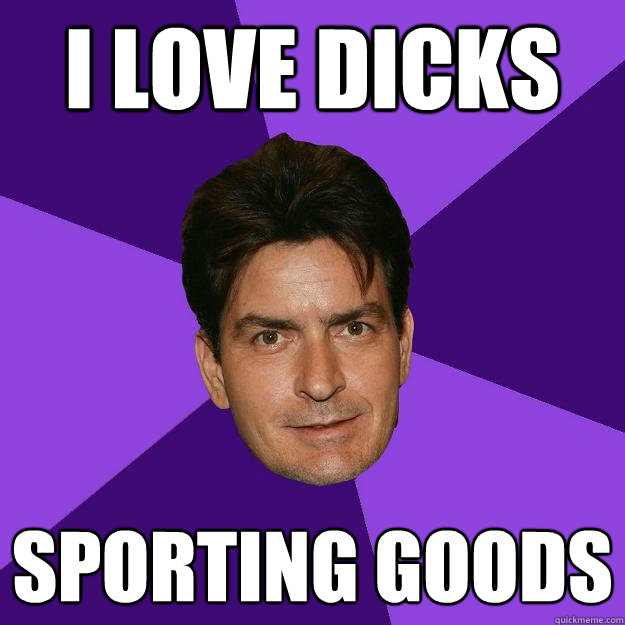 i love DIcks sporting goods  Clean Sheen