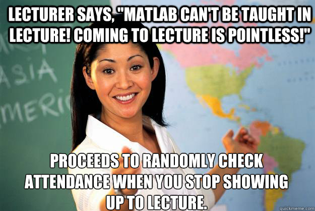 Lecturer Says, 