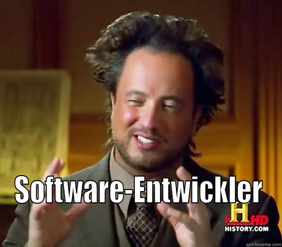  SOFTWARE-ENTWICKLER Ancient Aliens