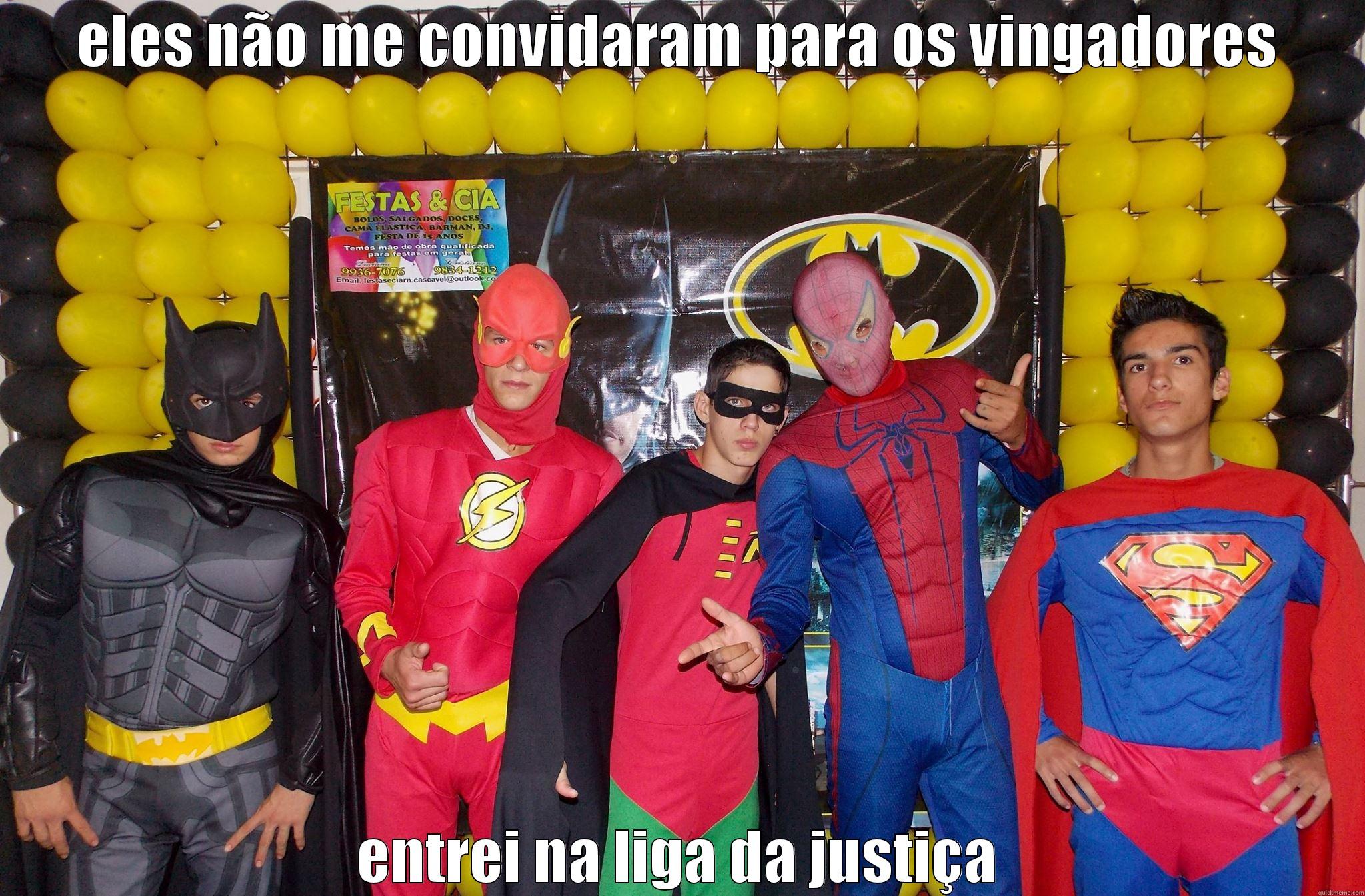 homem aranha na liga da justiça - ELES NÃO ME CONVIDARAM PARA OS VINGADORES ENTREI NA LIGA DA JUSTIÇA Misc