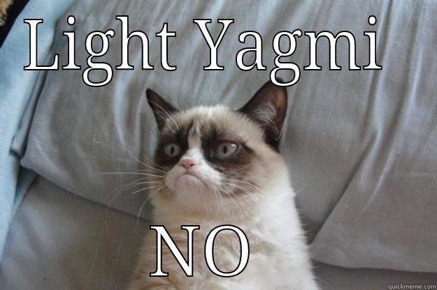 No  - LIGHT YAGMI  NO  Grumpy Cat