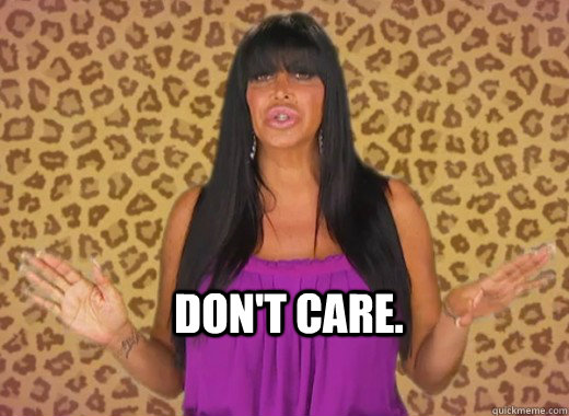 Don't Care. - Don't Care.  Big Ang