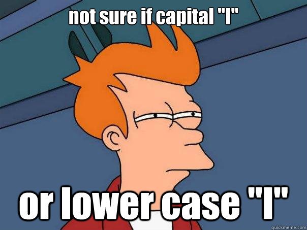 not sure if capital 