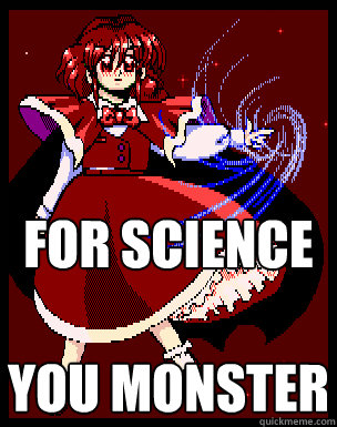 FOR SCIENCE

YOU MONSTER - FOR SCIENCE

YOU MONSTER  Yumemi Okazaki