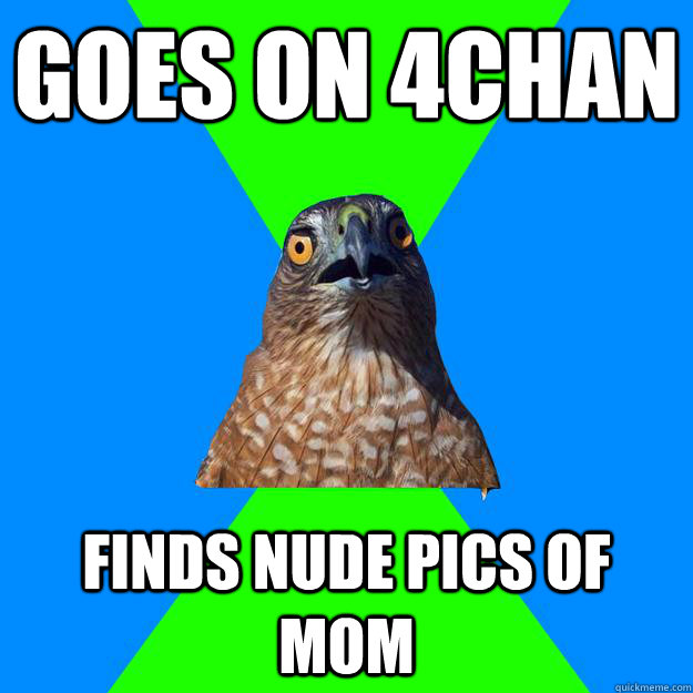 Goes on 4Chan Finds nude pics of mom  Hawkward