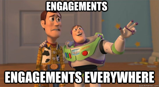 engagements engagements everywhere - engagements engagements everywhere  Toy Story Everywhere