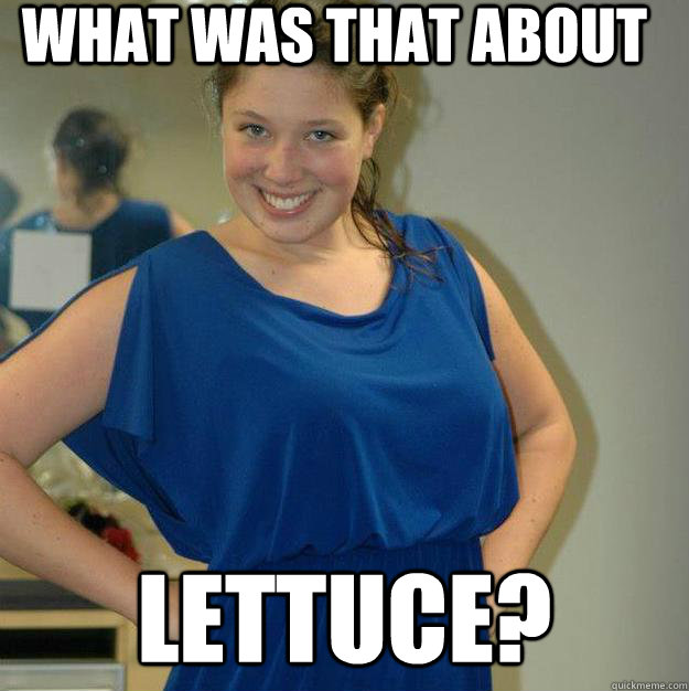 What was that about Lettuce? - What was that about Lettuce?  Misc